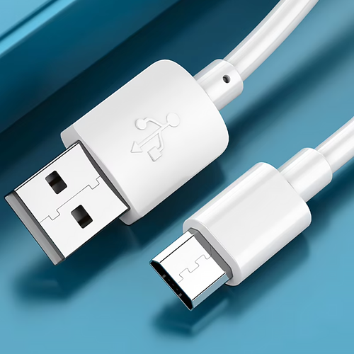 MicroUSB Kabel Do Ładowania Mocny Biały 1M Quick Charge 2.0 na Arena.pl