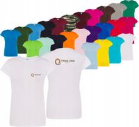 damska KOSZULKA T-shirt HAFT TWOJE LOGO NAPIS firmowa reklamowa 10 szt