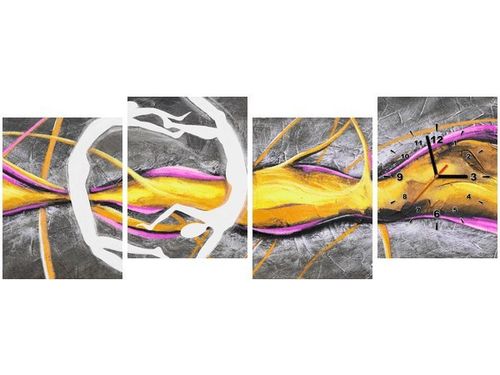 45CM 120CM ZEGAR 4 ELEM WIRUJĄCE POSTACIE ŚCIENNY na Arena.pl