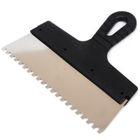 SZPACHELKA ZĘBATA DO KLEJU STAL NIERDZEWNA SZPACHLA ZĄB 6x6 250 mm