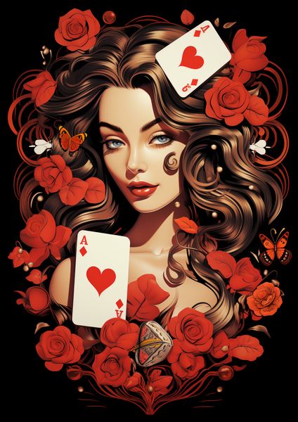 Plakat 70x100cm Różany Hazard zdjęcie 2