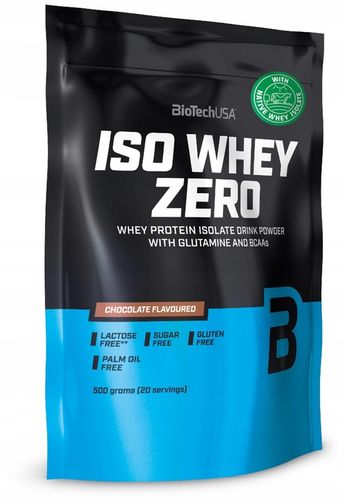 BIOTECH ISO WHEY ZERO 1000g PROTEIN ISOLATE WPI EAA 2x500g Sernik Cytrynowy na Arena.pl