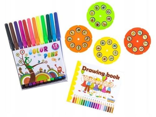 PROJEKTOR RZUTNIK DO RYSOWANIA LAMPKA 32 SLAJDY na Arena.pl