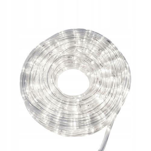 MOCNY WĄŻ ŚWIETLNY ZEWNĘTRZNY WEW LAMPKI CHOINKOWE 480 LED 20m BIAŁY ZIMNY na Arena.pl