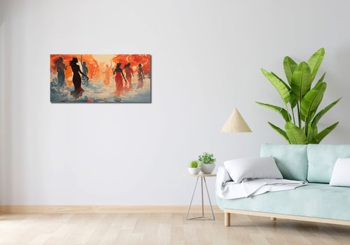 Obraz 90x40cm Taneczny Żar na Arena.pl