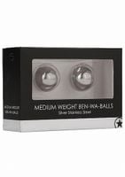 kulki waginalne ouch! stal nierdzewna srebrne 2 cm