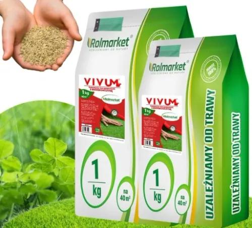 TRAWA MIESZANKA TRAWY z mikrokoniczyną koniczyna 2kg TRAWNIK SAMONAWOŻĄCY na Arena.pl