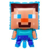 Balon foliowy Minecraft Steve, 42x66 cm (luz)