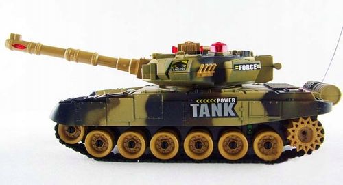 BITWA CZOŁGÓW ZDALNIE STEROWANE CZOŁGI WOJSKOWE W KOLORACH MORO 2.4GHz RC na Arena.pl