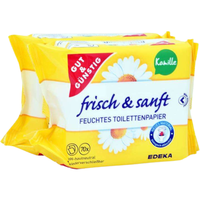 g&g nawilżony papier toaletowy rumianek 2-pack