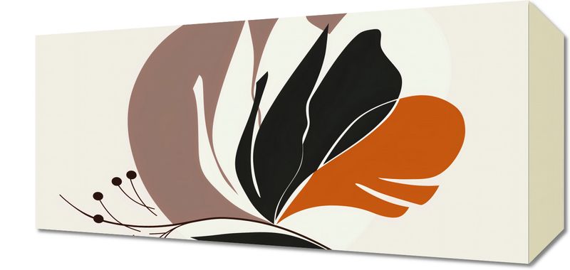 Obraz 40x20cm Elegancja Roślinna zdjęcie 1