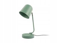 LAMPKA BIURKOWA REGULOWANA METALOWA ZIELONA KLASYCZNA NA BIURKO wys. 38,5cm