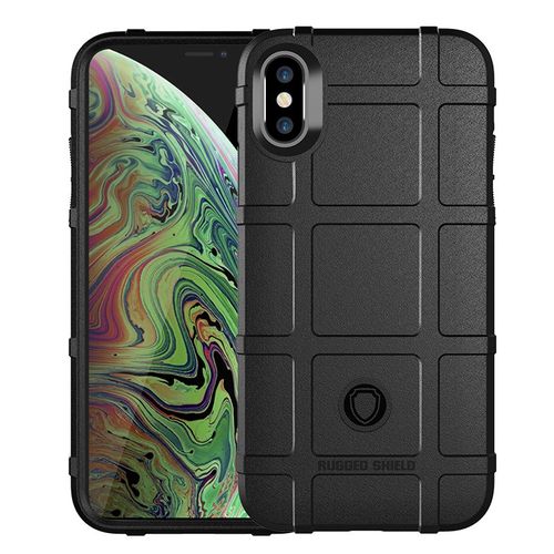 Etui Pancerne Rugged Square Iphone Xs Max Czarne na Arena.pl
