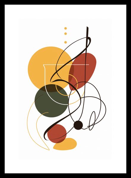Plakat 20x30cm Taniec Form i Barw zdjęcie 3