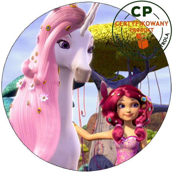 Opłatek na tort Mia i Ja zdjęcie 1