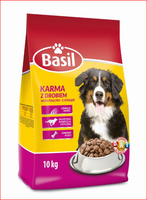 BASIL KARMA SUCHA 10kg DLA PSA DROBIOWA