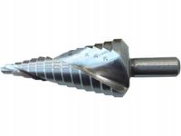 wiertło stożkowe skrętne do metalu hss-e 4-20mm stopniowanie 2mm krypton
