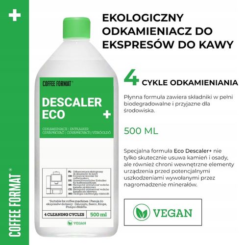 Odkamieniacz do ekspresu DeLonghi, Siemens, Philips 500ml Coffee na Arena.pl