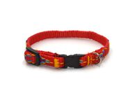 A-102 OBROŻA DLA PSA INDIAŃSKA 10MM Kolor - CZERWONY