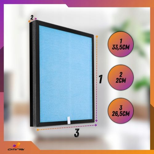 Filtr do oczyszczacz powietrza, sterylizacja, jony Hepa OMNA aktywny na Arena.pl