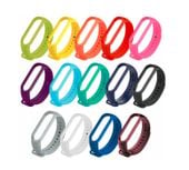 ZESTAW OPASEK PASKI DO XIAOMI MI BAND 3/4 14 SZTUK