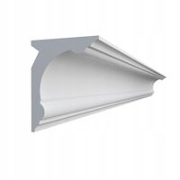Listwa karniszowa LED 2m DLO16 9cm x 7cm maskownica osłona szyny ozdobna