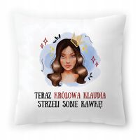 Poduszka Dla Klaudii Na Urodziny Imieniny Prezent Z Nadrukiem Ze Zdjęciem