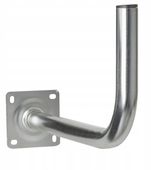 UCHWYT ANTENOWY ŚCIENNY DO ANTENY SATELITARNEJ i NAZIEMNEJ MOCNY STAL