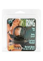 mini vibrating cockring black