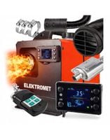 NAGRZEWNICA SPALINOWA OLEJOWA OGRZEWANIE POSTOJOWE WEBASTO 8KW LCD 12V 230V