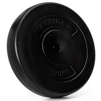 Obciążenie bitumiczne 20 kg talerz kompozytowy 31 mm krążek do sztangi hantli