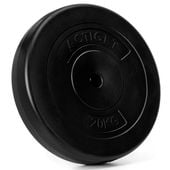 Obciążenie bitumiczne 20 kg talerz kompozytowy 31 mm krążek do sztangi hantli