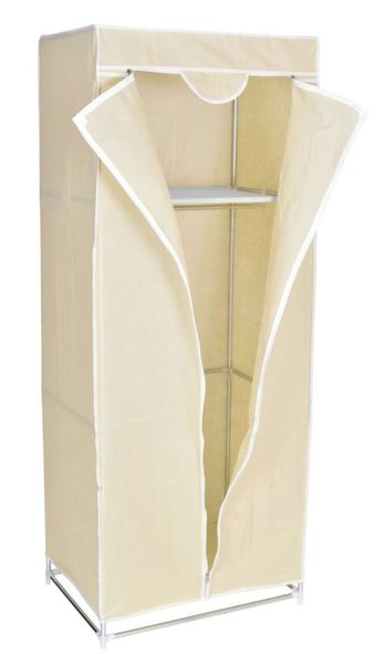 Szafa tekstylna z półką Fela - beż zdjęcie 3