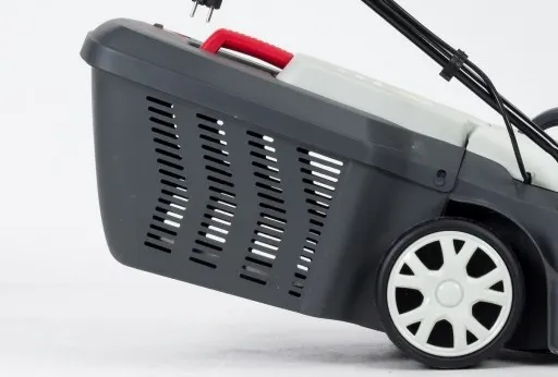 Kosiarka ELEKTRYCZNA NAC 1600 W 38 cm KOSZ 45 l Zabezpieczenie termiczne zdjęcie 8