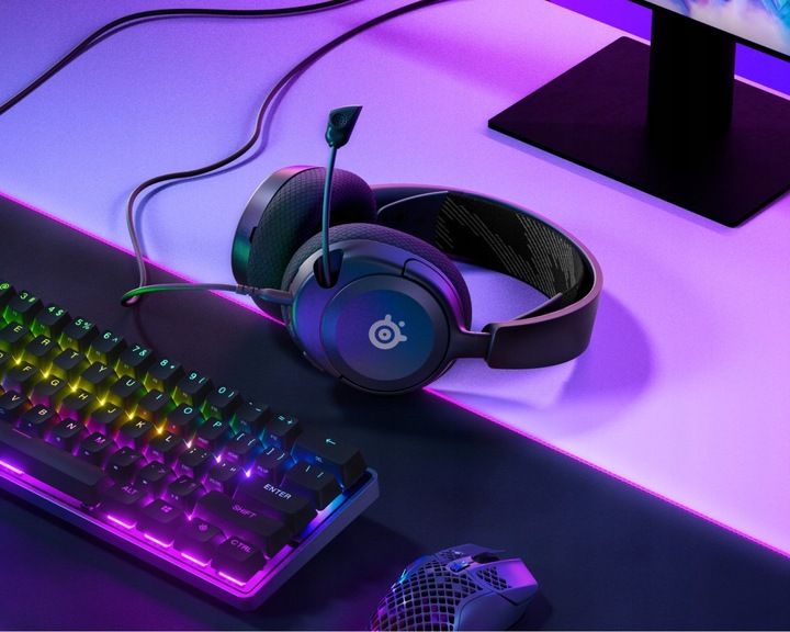 Słuchawki nauszne SteelSeries Arctis Nova 1 zdjęcie 6