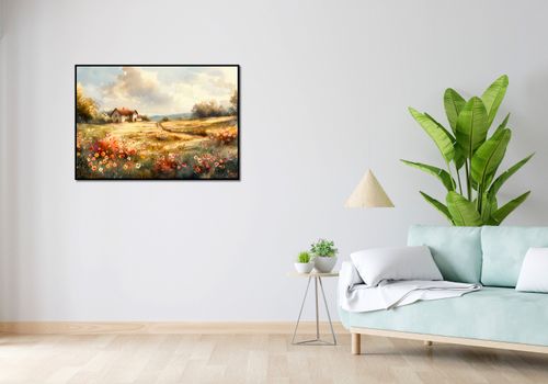 Plakat 100x70cm Sielski Domek na Arena.pl