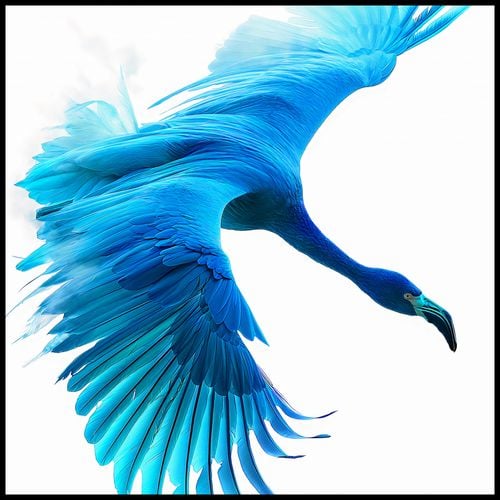 Plakat 90x90cm Błękitny Lot na Arena.pl