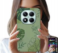 ETUI DO XIAOMI NOTE 14 PRO 5G - ZIELONE LIŚCIE ROŚLINNE WZORY PLECKI