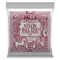 Struny do gitary klasycznej Ernie Ball 2409 Złote Przeźroczyste kulka 28-42