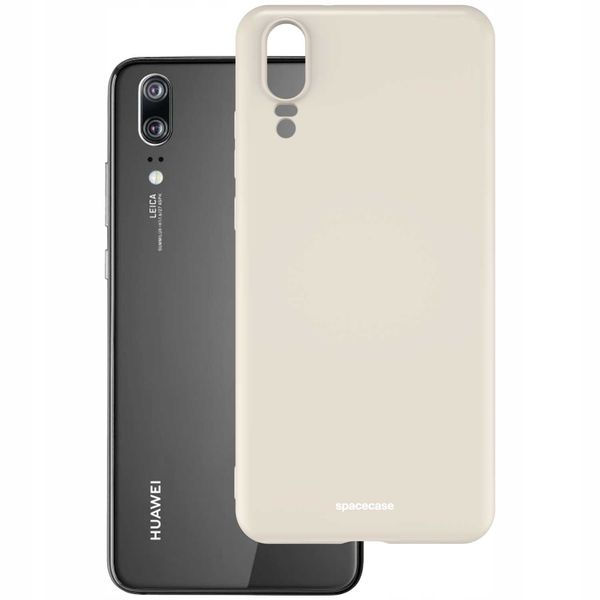 Spacecase Silicone Case Huawei P20 Bone zdjęcie 2