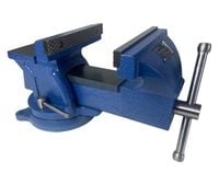 19685 Ślusarskie profesjonalne imadło warsztatowe obrotowe żeliwne