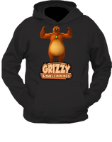 Bluza z kapturem Grizzy i Lemingi