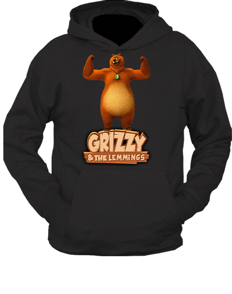 Bluza z kapturem Grizzy i Lemingi zdjęcie 1