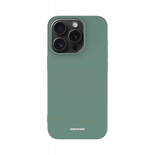Spacecase Silicone Case Iphone 15 Pro Dark Green zdjęcie 9