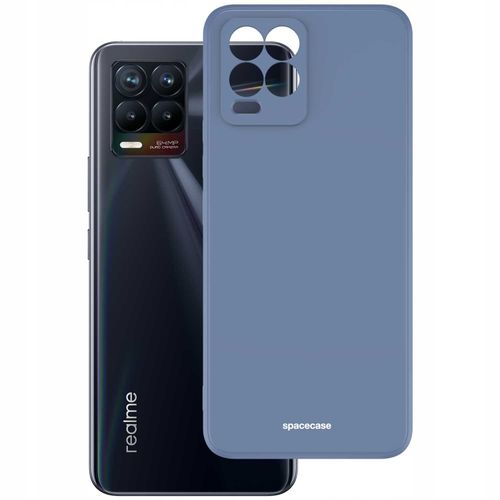 Spacecase Silicone Case Realme 8/8 Pro Blue na Arena.pl
