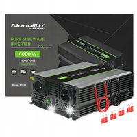 PRZETWORNICA NAPIĘCIA TIR PEŁNY CZYSTY SINUS QOLTEC 24V 2000W / 4000W USB