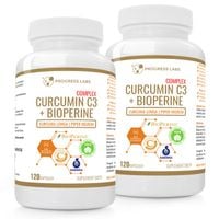 KURKUMINA + PIPERYNA CURCUMIN C3 turmeric 2x120kap