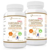 KURKUMINA + PIPERYNA CURCUMIN C3 turmeric 2x120kap