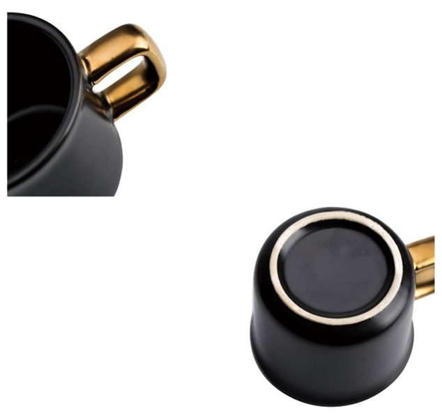 KUBEK - BLACK 75 ml - 1 szt - Home Decor zdjęcie 4