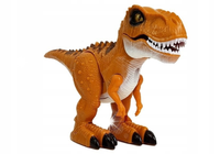 Dinozaur Zdalnie Sterowany R/C Brąz Dźwięk Światło Tyranozaur Zabawa Dzieci